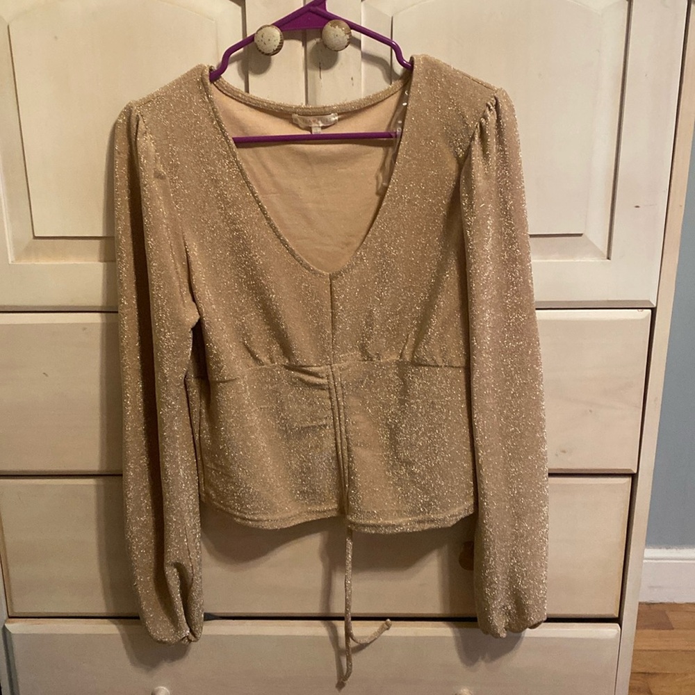 Sparkly top for NYE